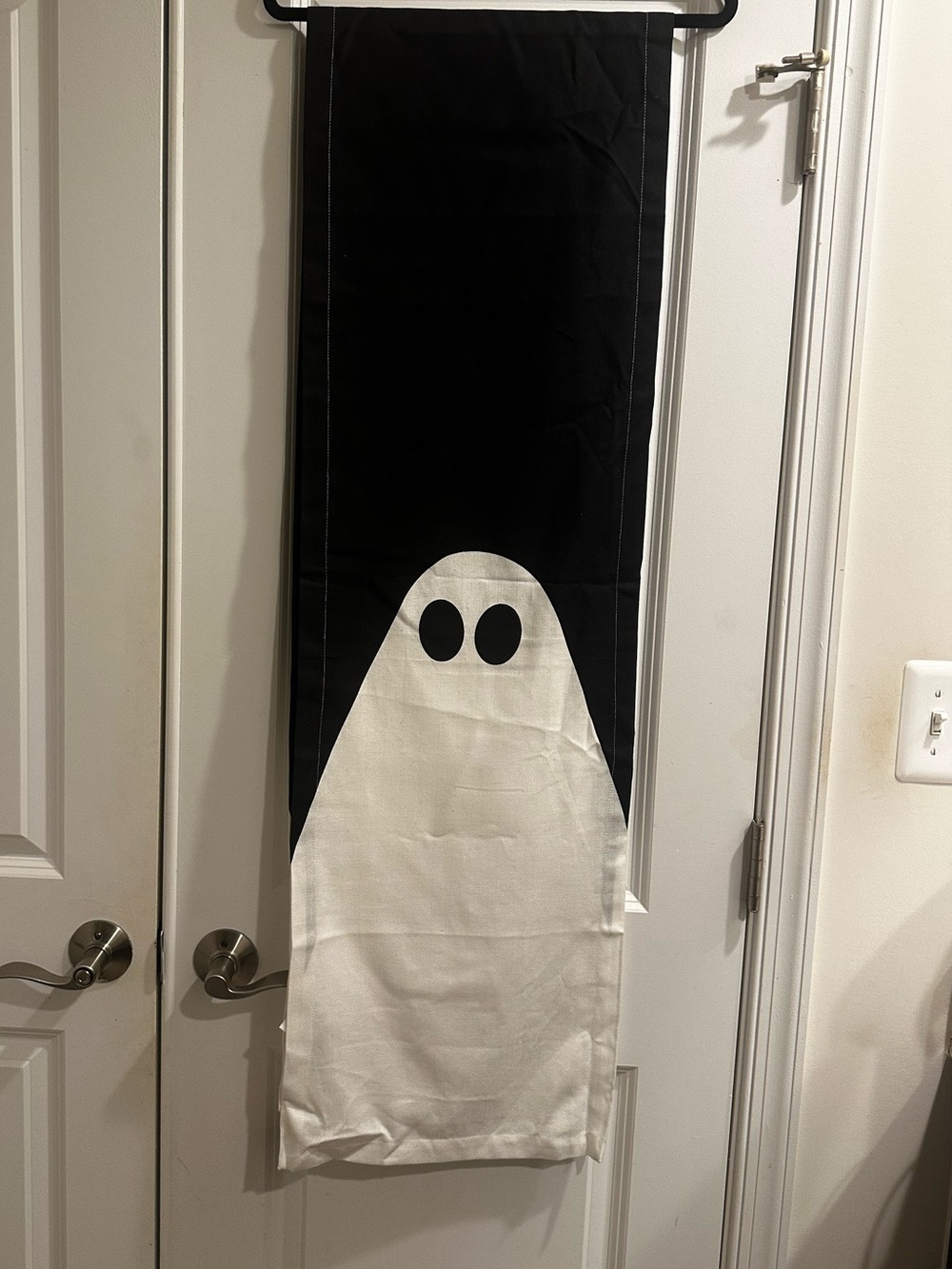 Crate and Barrel Halloween Ghost Table Runner